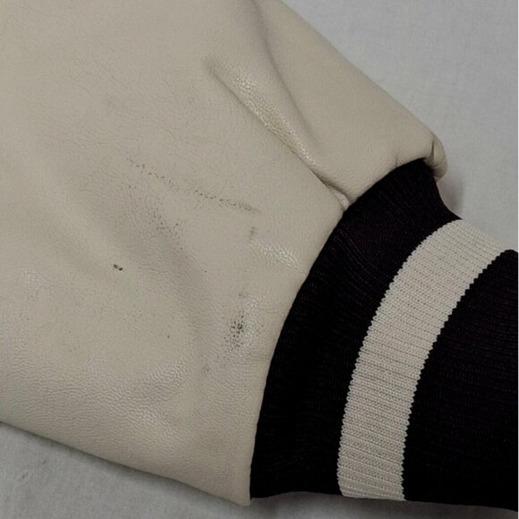 H&M Purple Varsity Jacket with Letter 'B' Patch Size Large - Picture 9 of 9